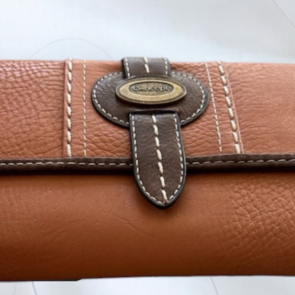 NEW Kohl's Saddle Brown Women's Wallet Bag NWT - Picture 2 of 6